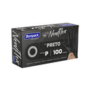 Bompack Luva Viniflex sem Pó Cor Preta P,M ou G