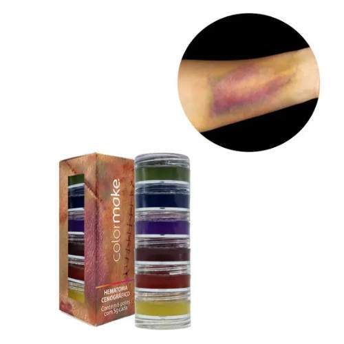 Colormake Kit Hematomas 6 Cores com 5g Cada