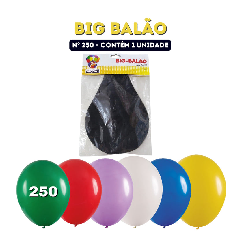 Art Latex Big Balão Liso 250