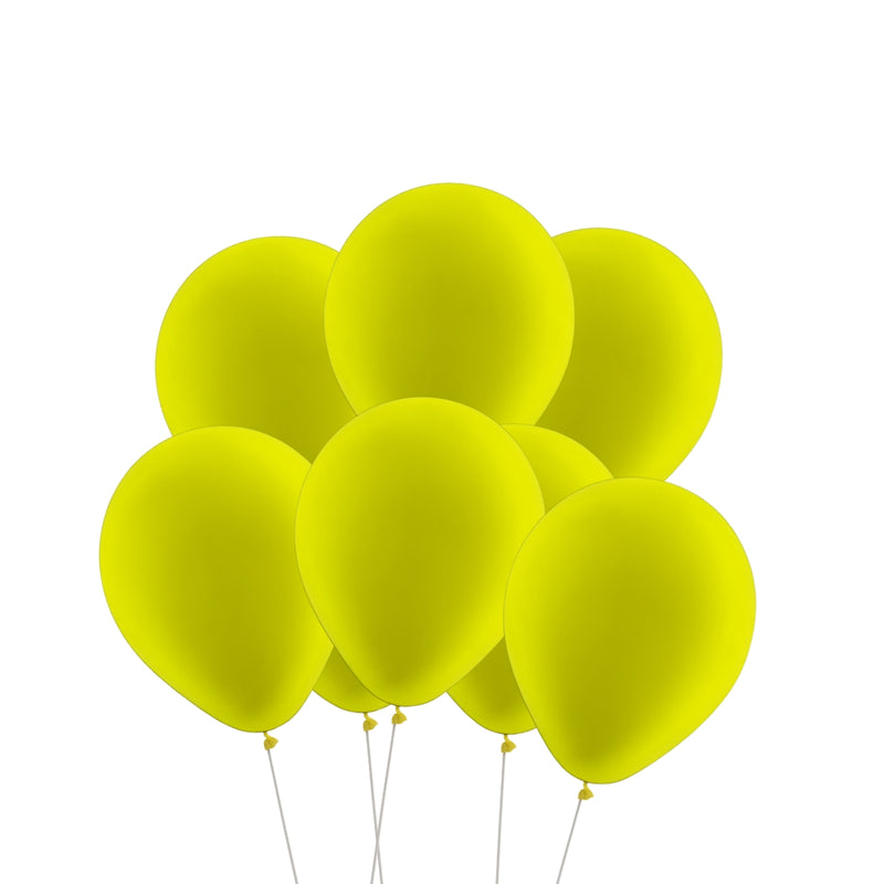 Art Latex Balão Neon 9'' Pacote com 25 Unidades