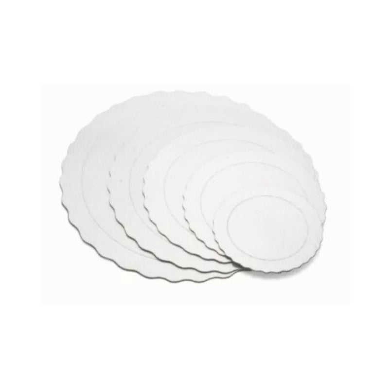 Estrela Festas Cake Board Premium Redondo Branco Unidade
