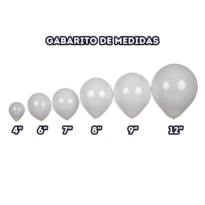Art Latex Balão Redondo 5 Contém 50 Unidades
