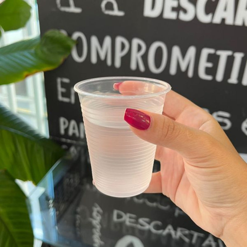 Cristalcopo Copo 200ml Transparente Contém 100 Unidades