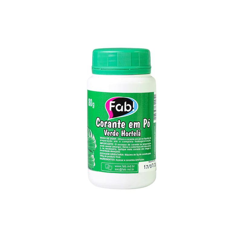 Fab Corante em Pó 80g