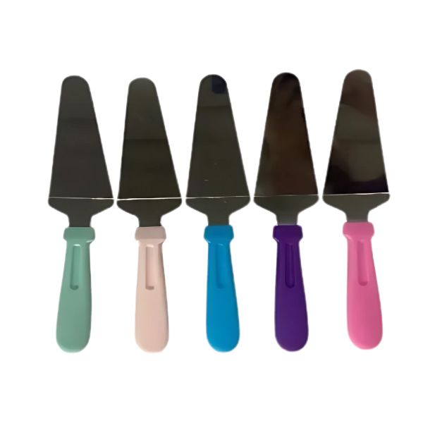 Espátula 13cm YDH 4101 tem cabo de plástico e lâmina de metal