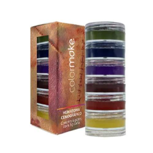 Colormake Kit Hematomas 6 Cores com 5g Cada