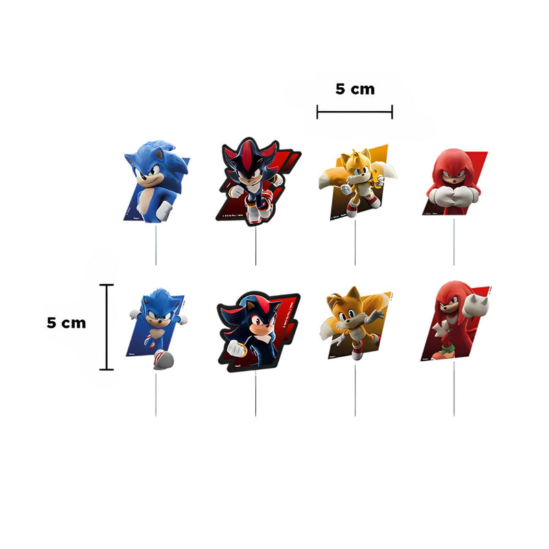 Regina Picks para Doces Sonic 3 Lic. com 8 un.