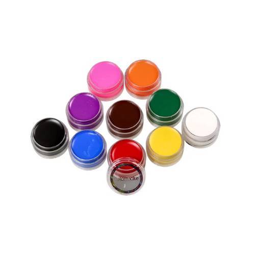 Colormake Tinta Cremosa com 10 Potes de 4g Cada