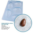Forma BWB Semiprofissional com Silicone para Ovo Liso