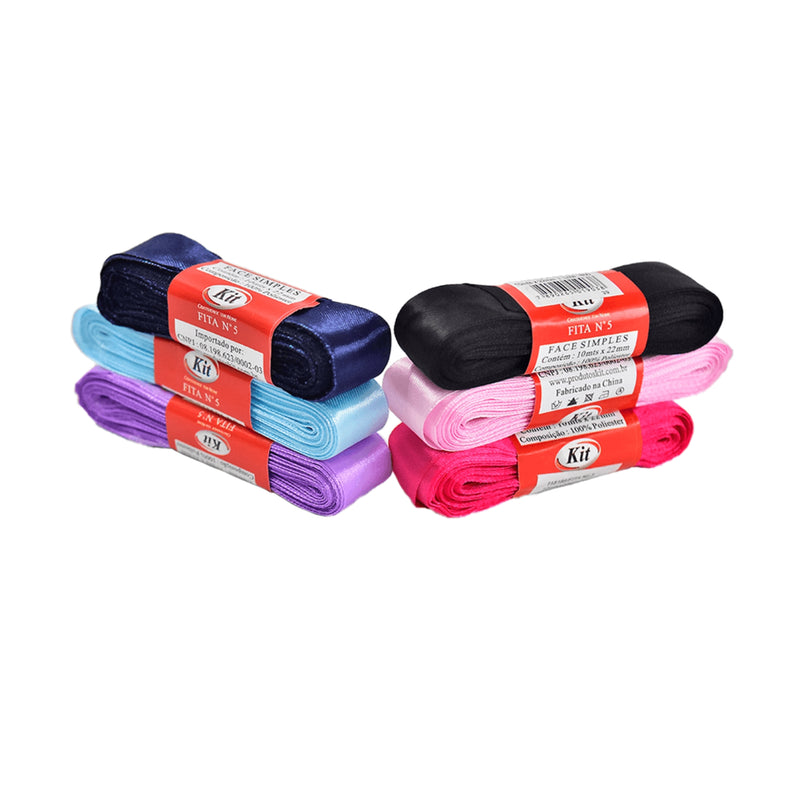 Kit Fita de Cetim Nº 5