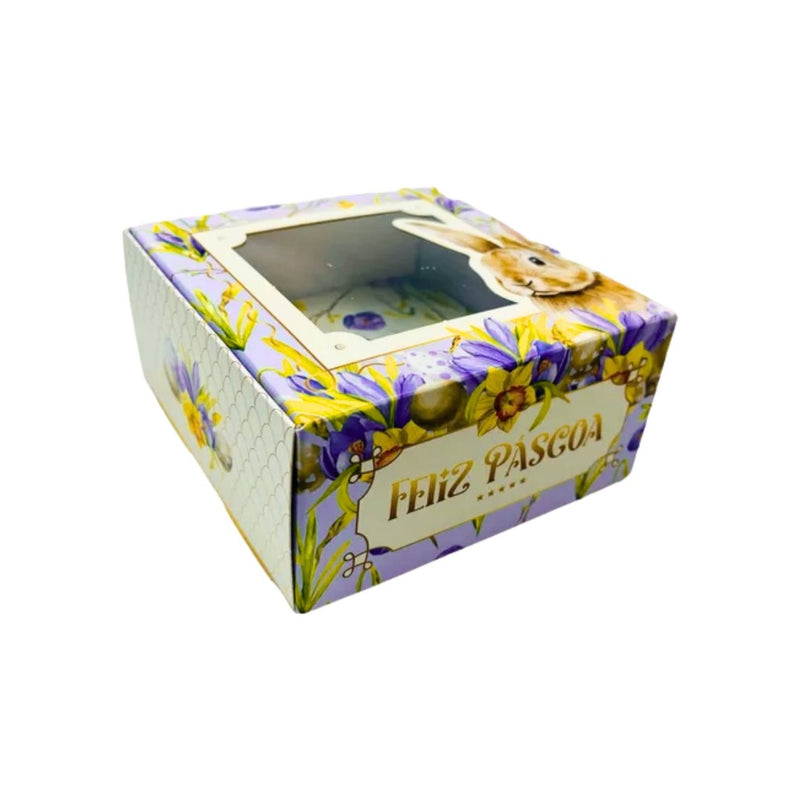 Jango Caixa para Ovo de Colher 100/150g Linha Florescer  Contém 10 unidades