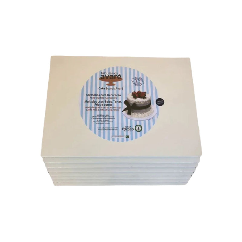 Avaré Tabua de MDF Quadrada 20x20 cm