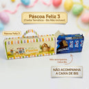 Empóriobox Maleta P/Wafer Bis Páscoa Feliz 3 Contém 10 Unidades