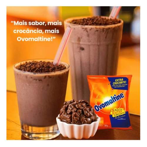 Ovomaltine Flocos Crocantes 750g Extra Crocante