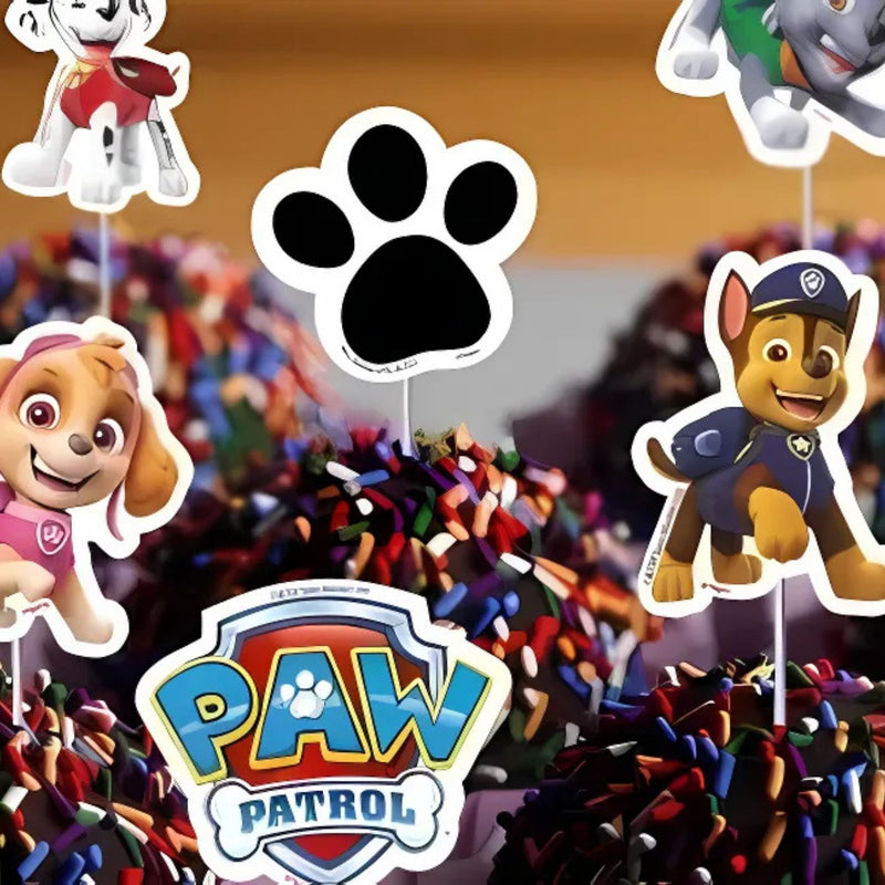 Regina Picks para Doces Patrulha Canina Core Lic. com 8 un