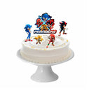 Regina Decoração de Bolo Cenário Sonic 2 Lic.