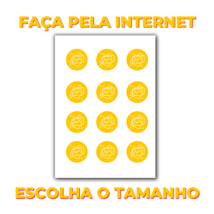 Adesivo Personalizado A4