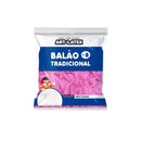 Art Latex Balão Tradicional 8" com 50 Unidades