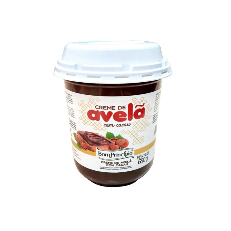 Bom Princípio Creme de Avelã com Cacau 650g