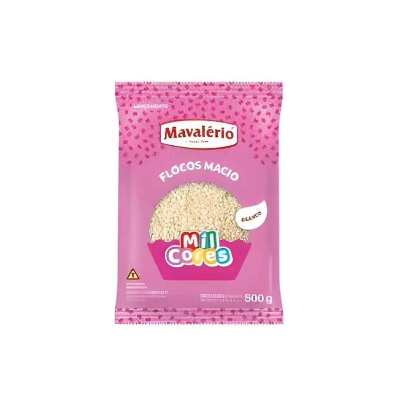 Mavalério Flocos Macio Branco 500g