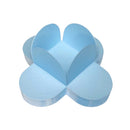 Forminha 4 Pétalas NC Toys N°7 (3,3x2,5x3,3cm) - Pacote com 50 Unidades para Docinhos