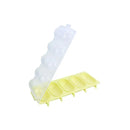 Chocalho para confeitos da Blue Star com moldes transparentes para 5 unidades