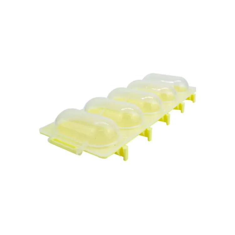 Chocalho para confeitos da Blue Star com design amarelo e formato para moldar doces