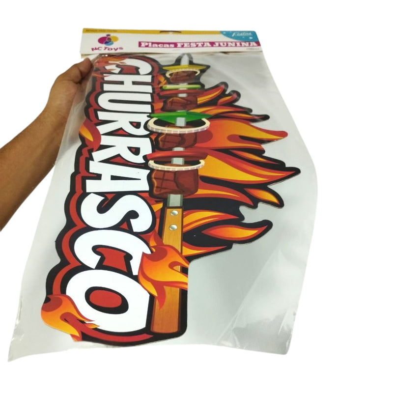 NC Toys Placa Churrasco