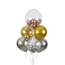 Art Latex Balão Cromado 5 Contém 25 Unidades