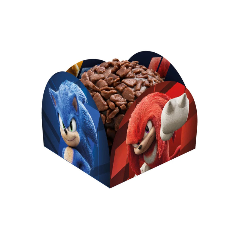 Regina Porta Forminha Sonic 3 Licenciado Contém 50 Unidades