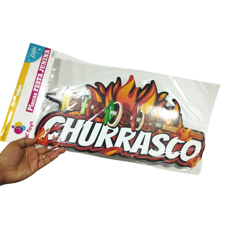 NC Toys Placa Churrasco
