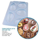 Forma BWB Semiprofissional com Silicone para Ovo Liso