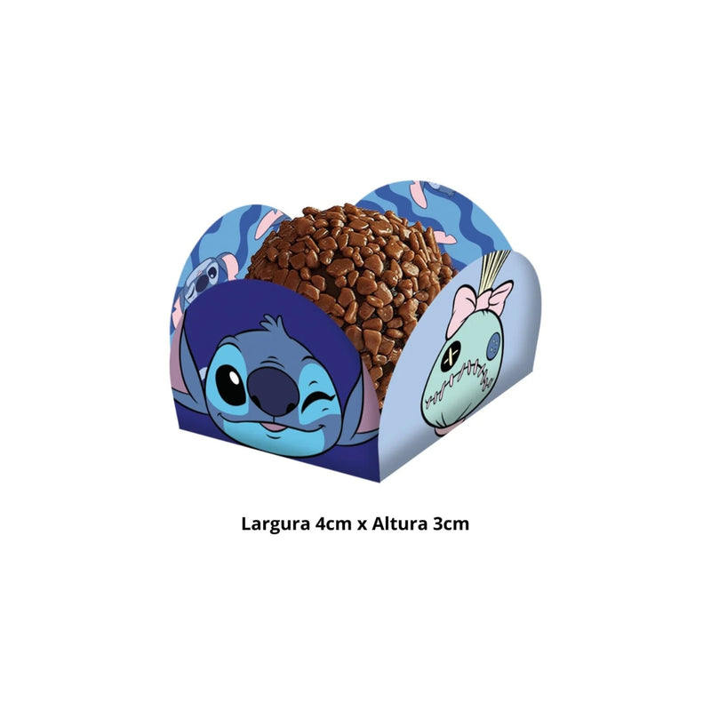 Festcolor Porta Forminha Stitch com 40 Unidades