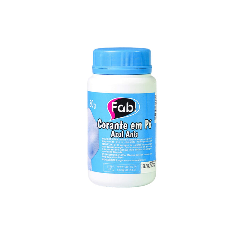 Fab Corante em Pó 80g
