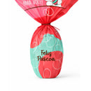 Saco para Ovo de Páscoa 2 Bocas Albano Pratik Perolado 25 x 25cm com 25 Unidades