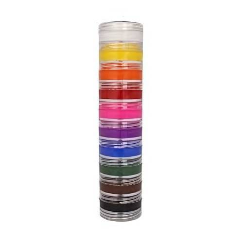 Colormake Tinta Cremosa com 10 Potes de 4g Cada