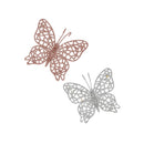 Bela Flor Kit Borboleta com Glitter 6cm C/6 un.