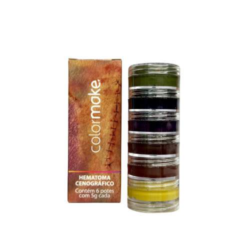 Colormake Kit Hematomas 6 Cores com 5g Cada