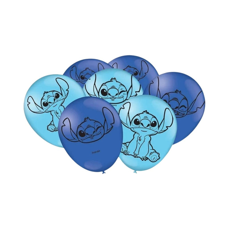 Festcolor Balão Impresso Especial Stitch Contém 25 Unidades