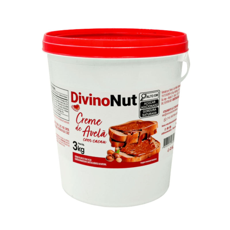 Mateer MSP Divinonut Pasta de Cacau e avelã 3 kg