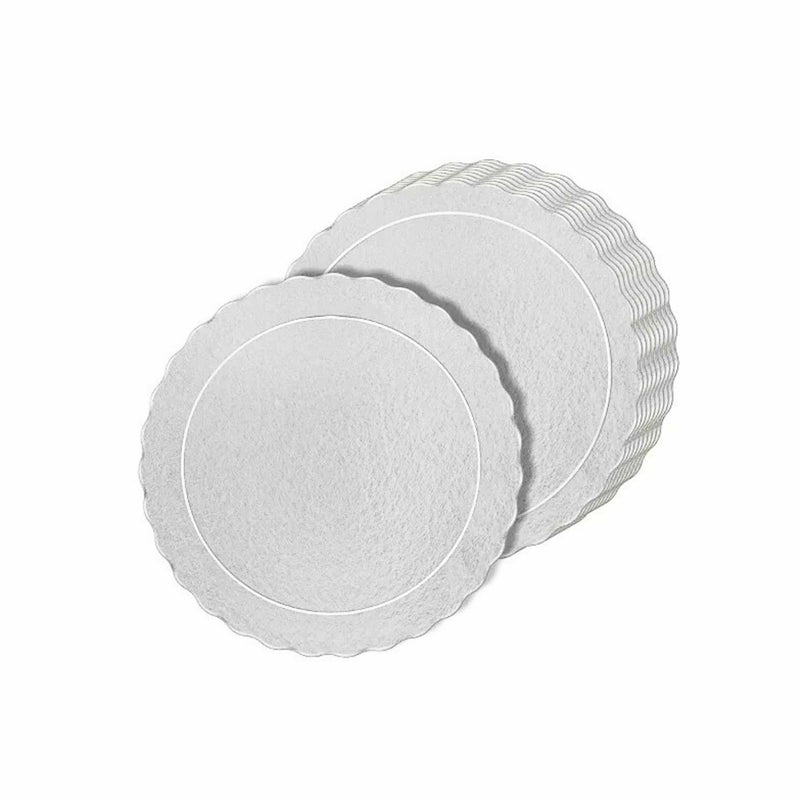 Estrela Festas Cake Board Premium Redondo Branco Unidade