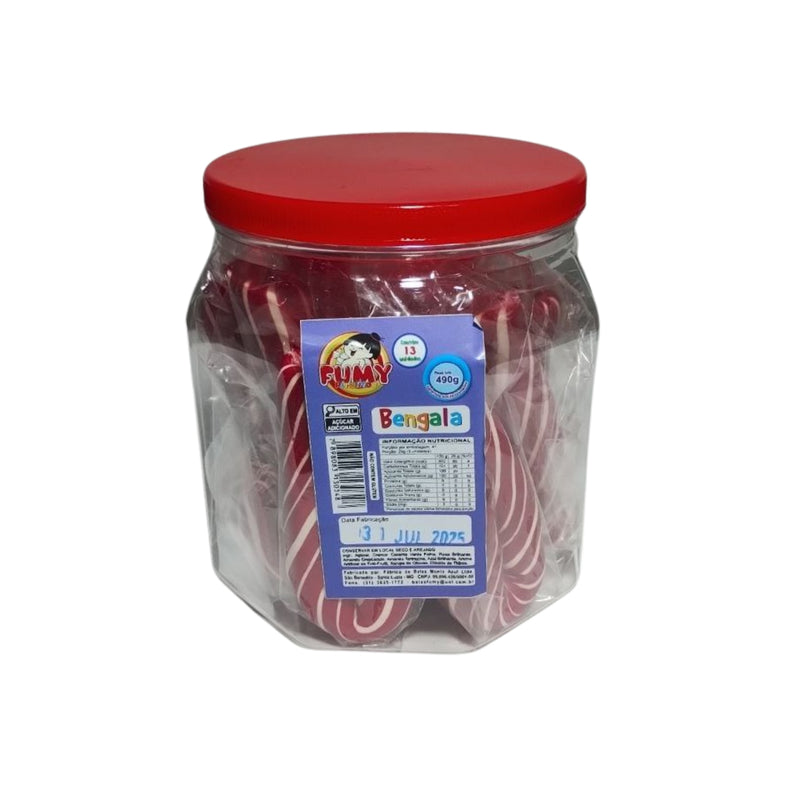Fumy Pirulito Bengala 490g Contém 13 Unidades