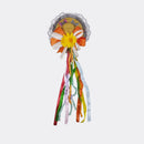 Tiara Junina YDH 2773 com Mini Chapéu e Fitas Coloridas