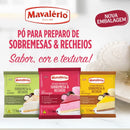Mavalério Pó para Preparo de Sobremesa e Recheio 100g Morango