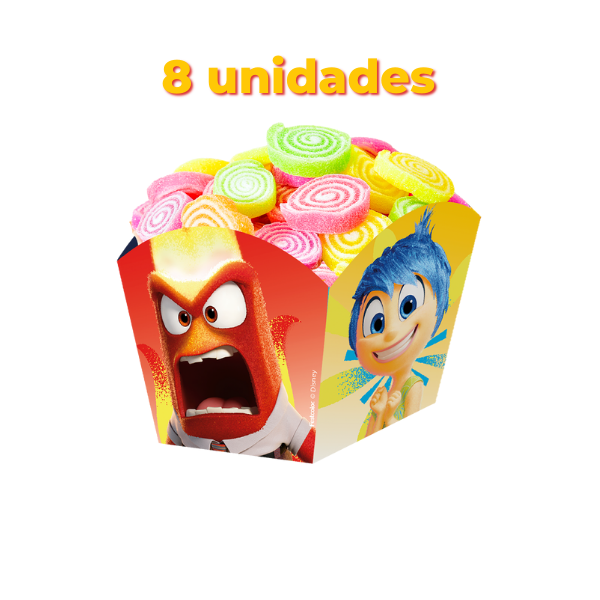 Festcolor cachepot médio Divertidamente com 8 unidades