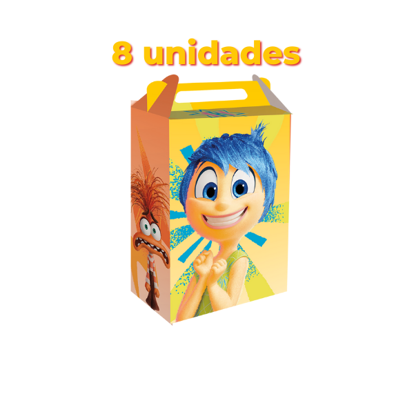 Festcolor caixa surpresa Divertidamente com 8 unidades