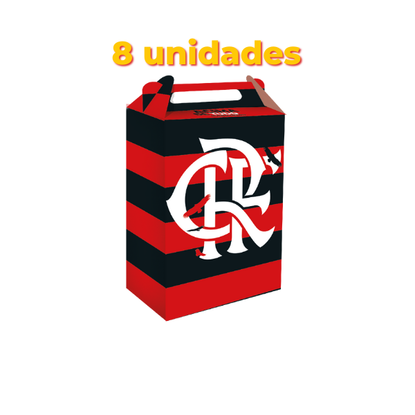 Festcolor Caixa Surpresa Flamengo Licenciada – Pacote com 8 Unidades