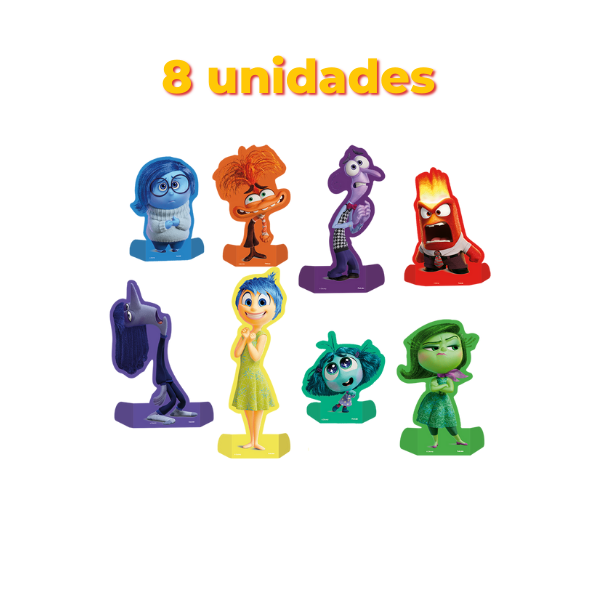 Festcolor decoração de mesa Divertidamente com 8 unidades